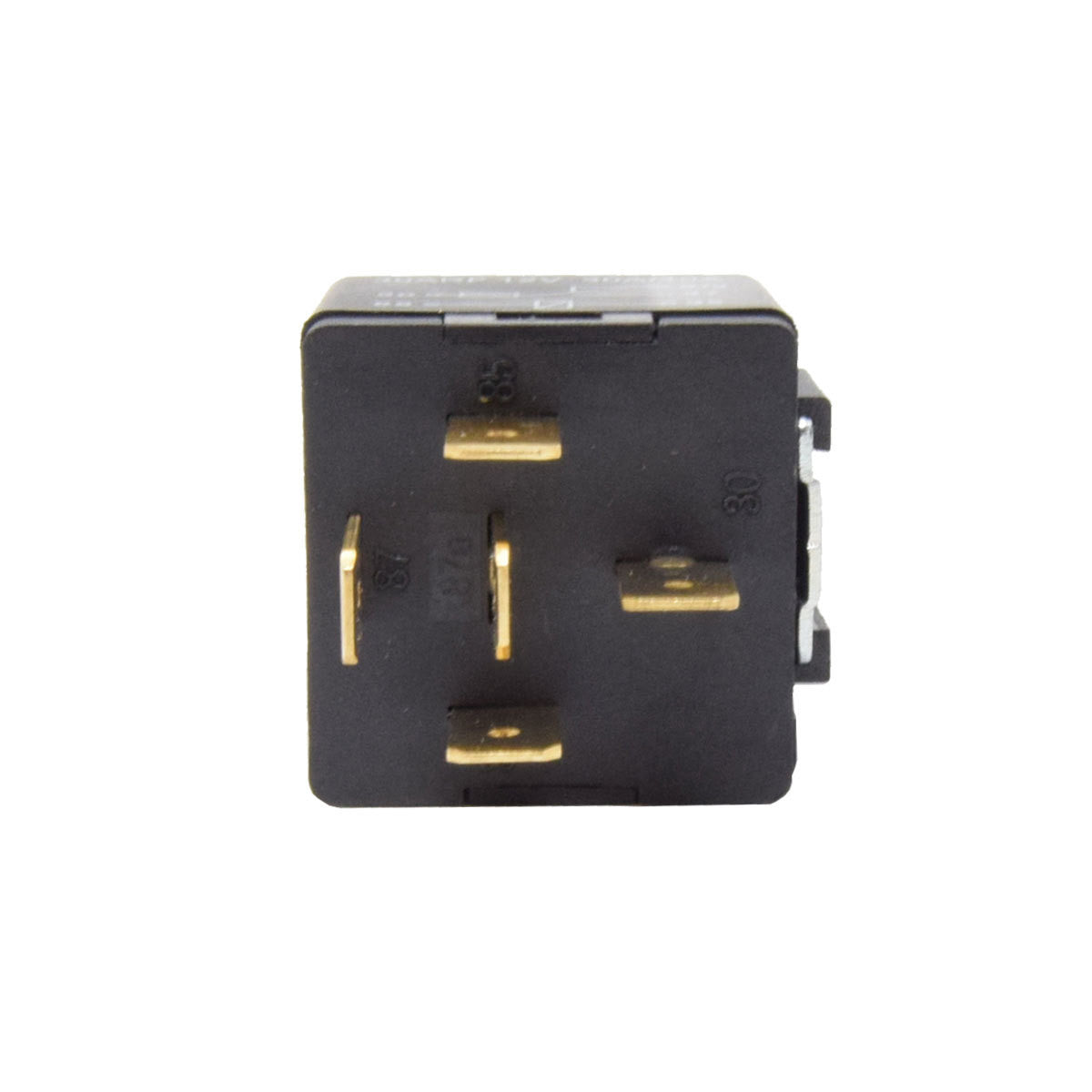 25-Pack 12V 5-Pin Relay with Built in Fuse 30A/40A Auto Metal Mounting Tab SPST