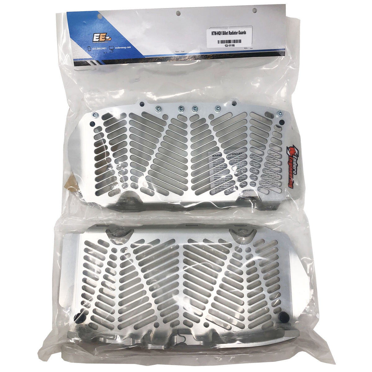 Enduro Engineering New Billet Radiator Guards for 16-24 KTM/Husqvarna/GasGas 12-1116