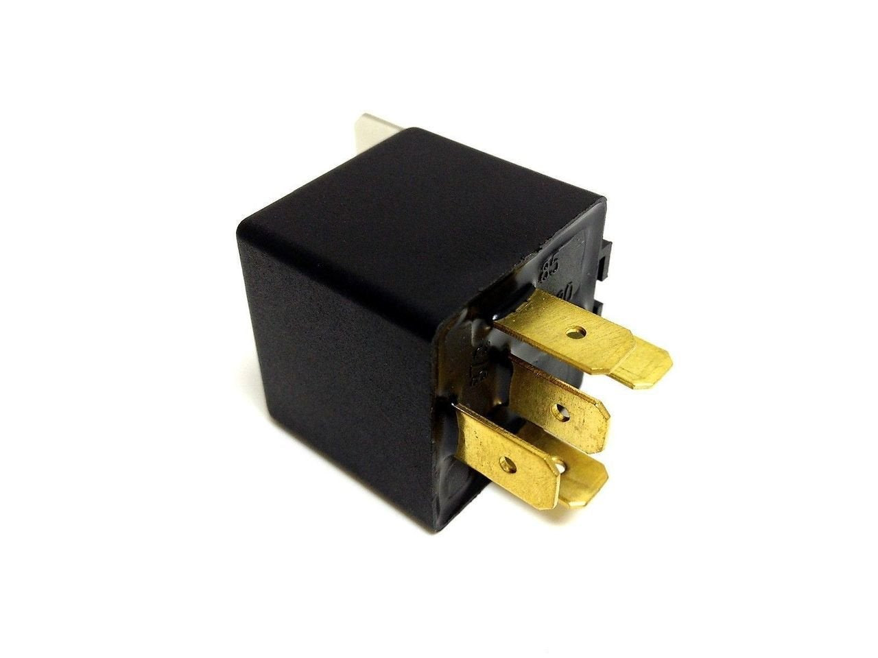 Audiopipe 5 Pack 12 Volt DC 30 40 Amp Sealed Relay Metal Tab Car Audio Alarm