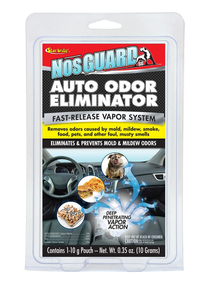 2 Pack Star Brite Auto Odor Eliminator Car Bomb Fast Release Odor Control System