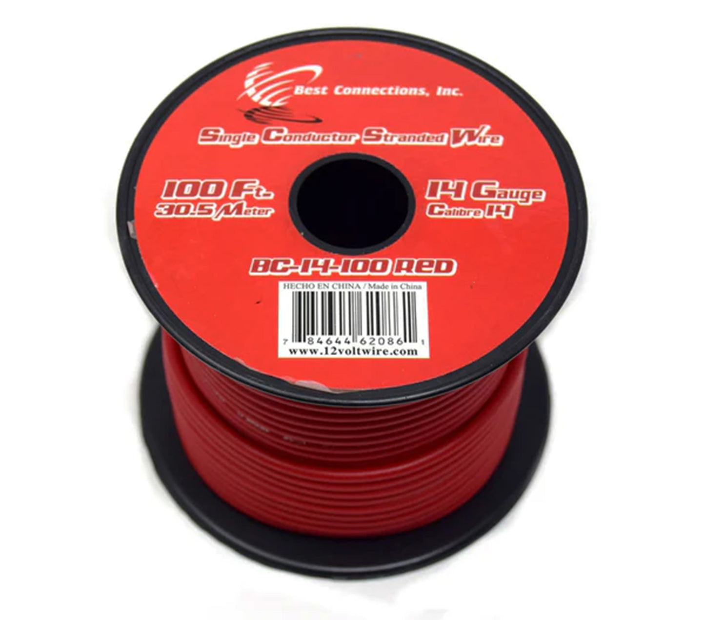 14 Gauge Car Audio Primary Wire (100ft–3 Rolls)– Remote, Power/Ground Electrical