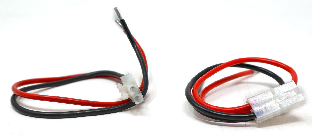 2 Pack 14 GA Gauge 2 Pin Male/Female Terminals Quick Disconnect Harness Polarized Wire Auto Solar