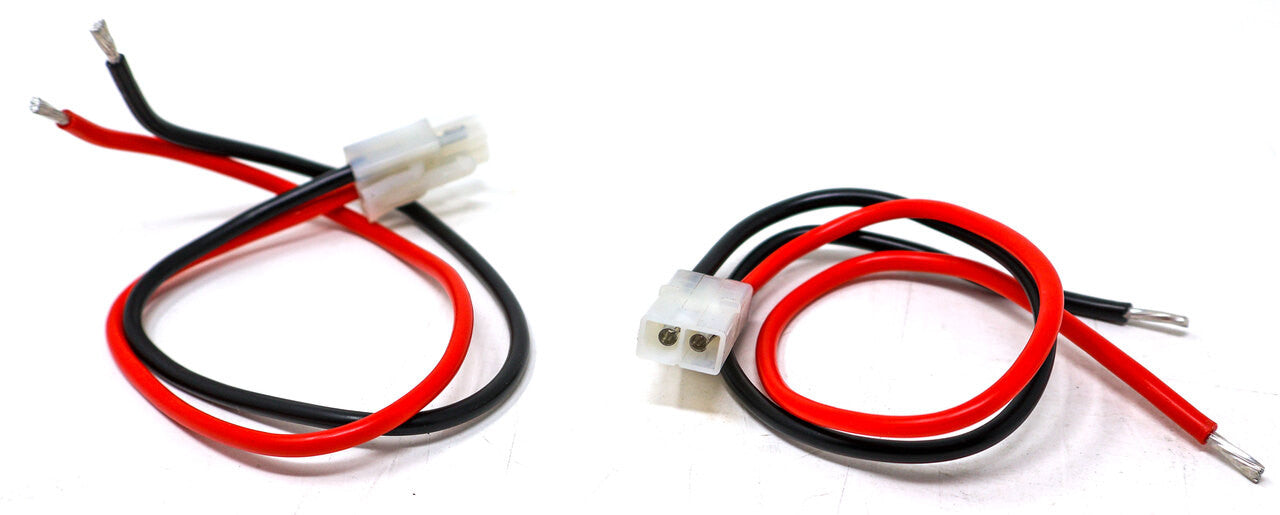 2 Pack 14 GA Gauge 2 Pin Male/Female Terminals Quick Disconnect Harness Polarized Wire Auto Solar