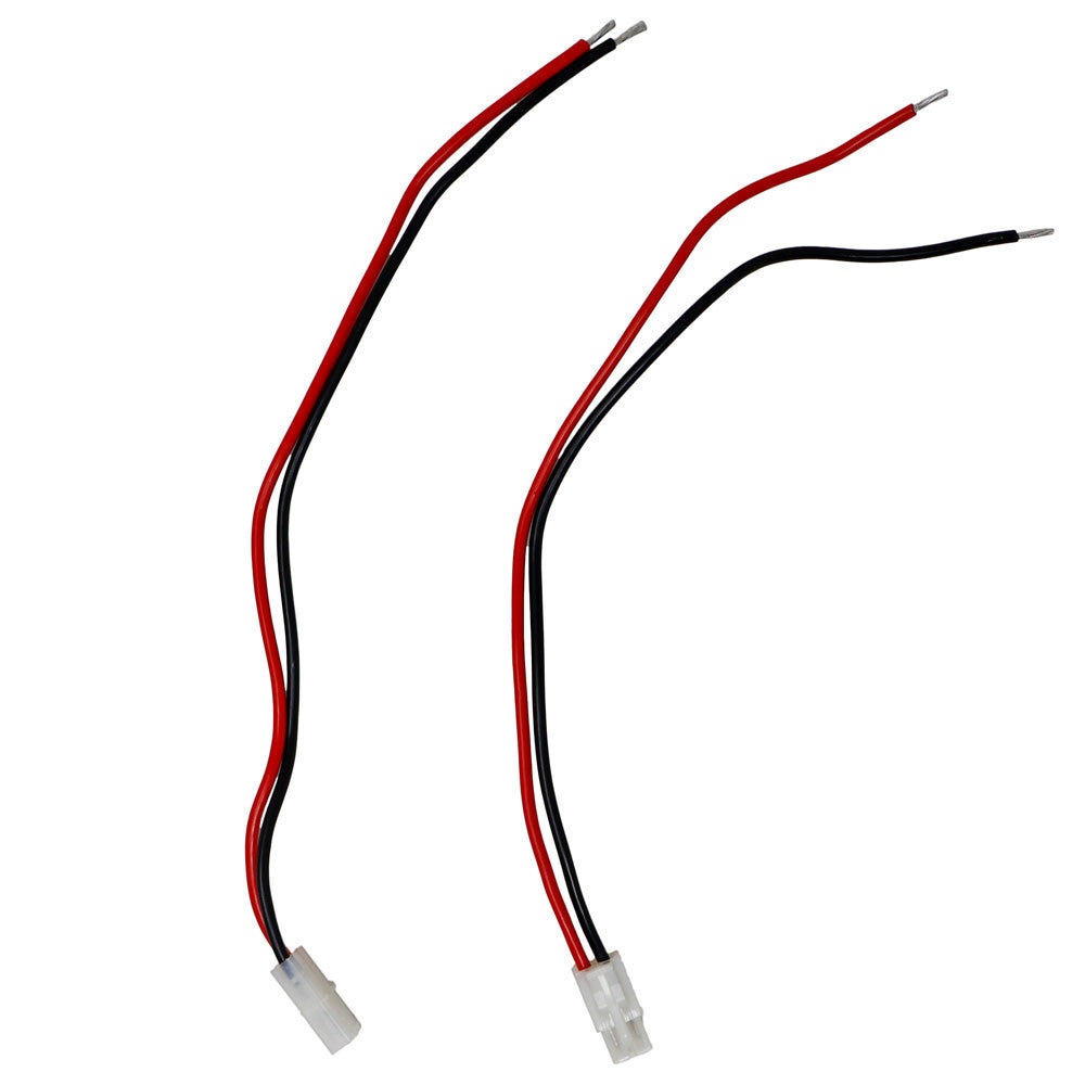 2 Pack 14 GA Gauge 2 Pin Male/Female Terminals Quick Disconnect Harness Polarized Wire Auto Solar