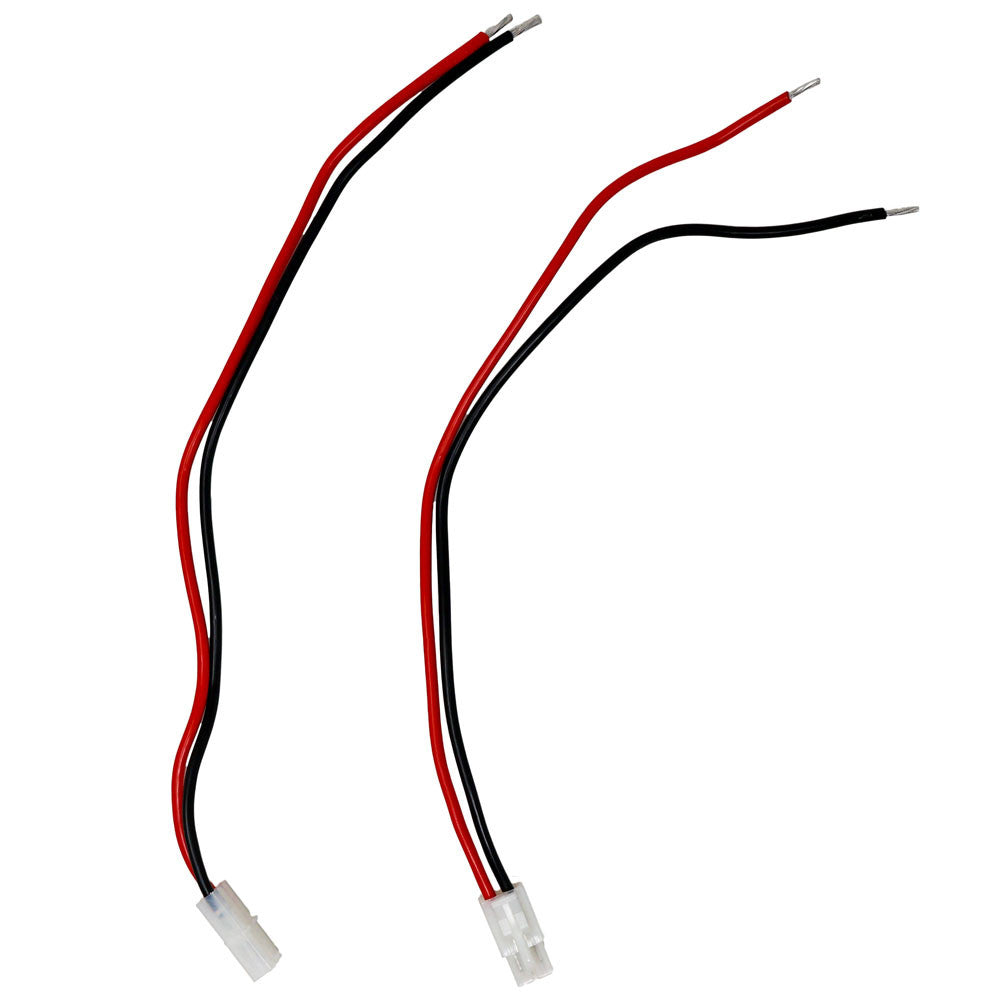 2 Pack 14 GA Gauge 2 Pin Male/Female Terminals Quick Disconnect Harness Polarized Wire Auto Solar