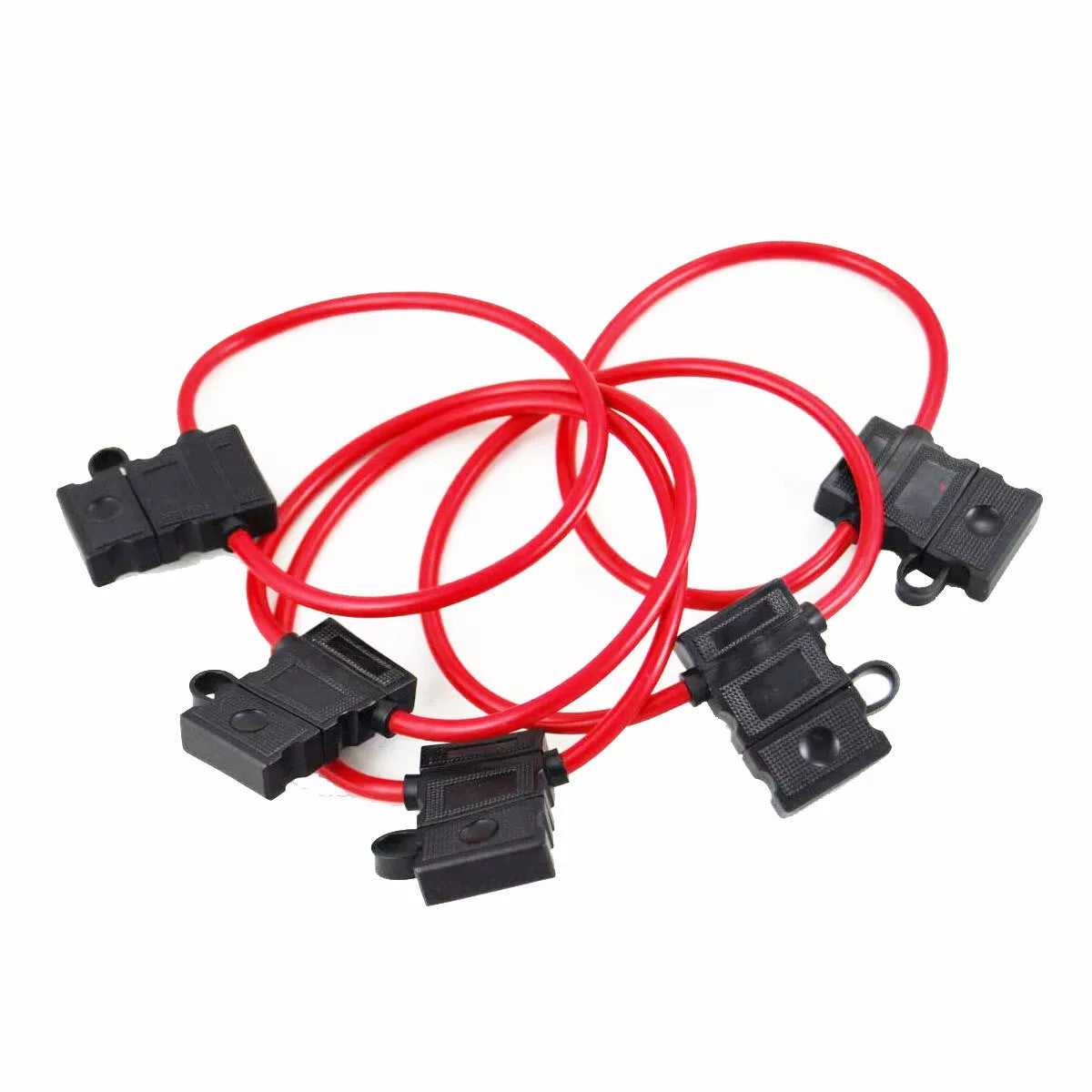 5 pcs 14 Gauge ATC Heavy Duty Fuse Holder 12 Volt Automotive Copper Wire Scosche
