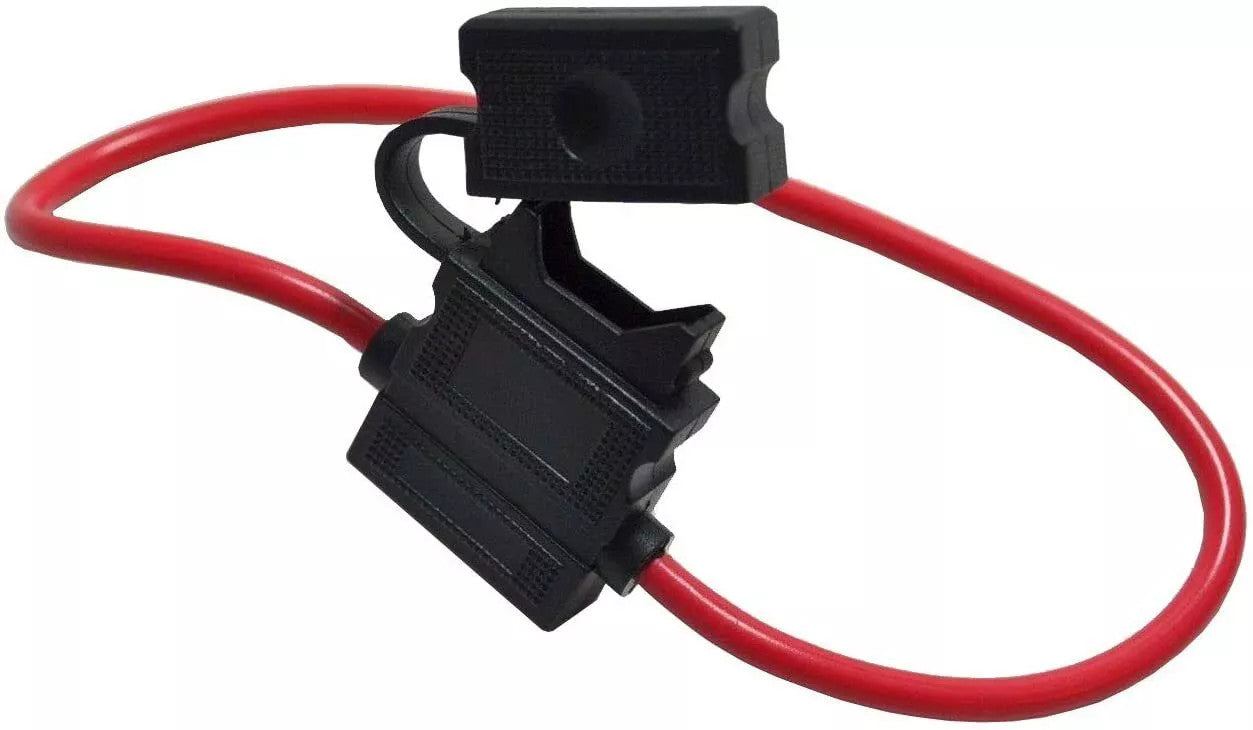 5 pcs 14 Gauge ATC Heavy Duty Fuse Holder 12 Volt Automotive Copper Wire Scosche