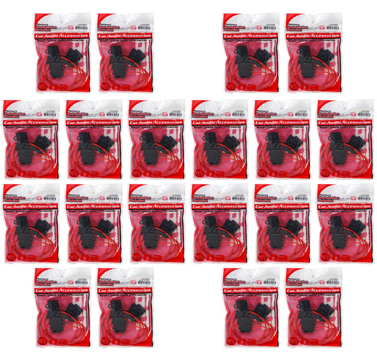 100 Pcs 16 Gauge ATC Blade Heavy Duty Fuse Holder Car Audio 12 Volt Automotive