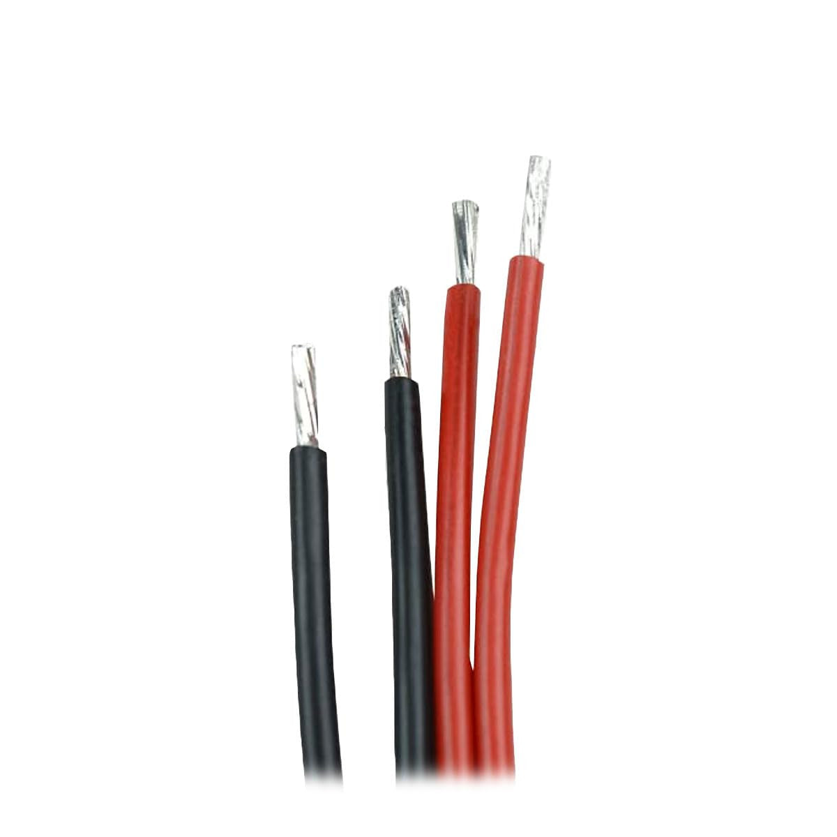 Audiopipe 14 Gauge Male Female 4 Pin Quick Disconnect Plug Set with Wires AQK-P214 - (2 Pack)