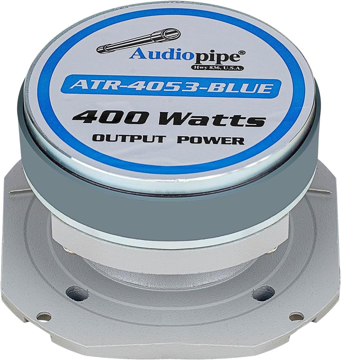 Audiopipe 1 Pair ATR-4053 Eye Candy Super Bullet Tweeters 400W Max Pro Audio Blue