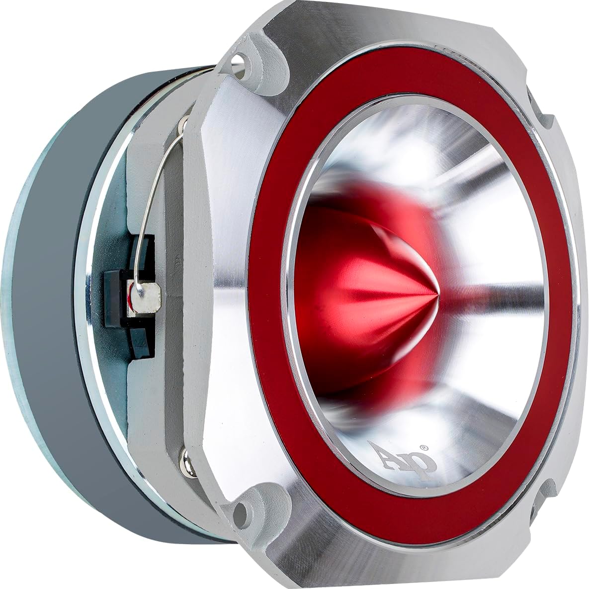 Audiopipe ATR-4053 Heavy Duty Eye Candy Bullet Red Tweeters 400W 4-8 Ohm