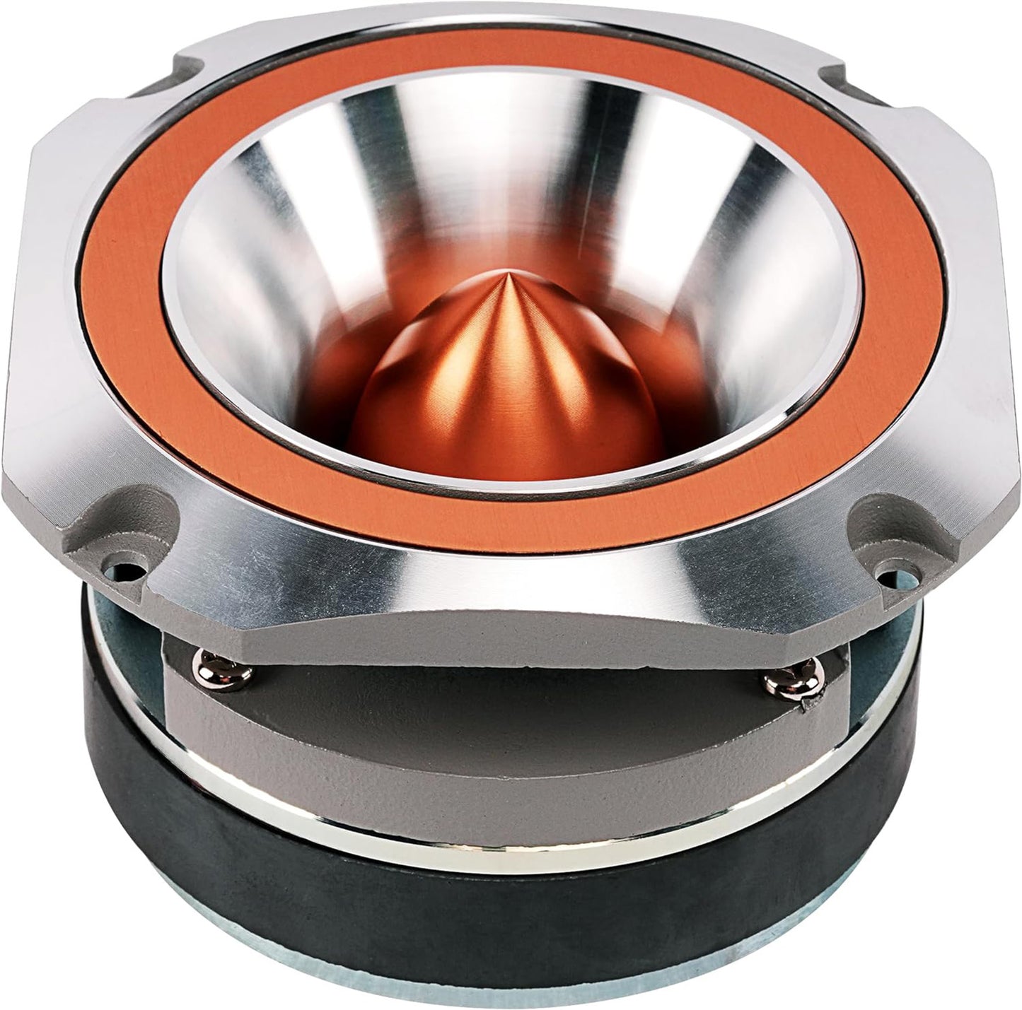 Audiopipe ATR-4053 400 W Heavy Duty Eye Candy Super Bullet Tweeter - Gold ATR-4053-GLD