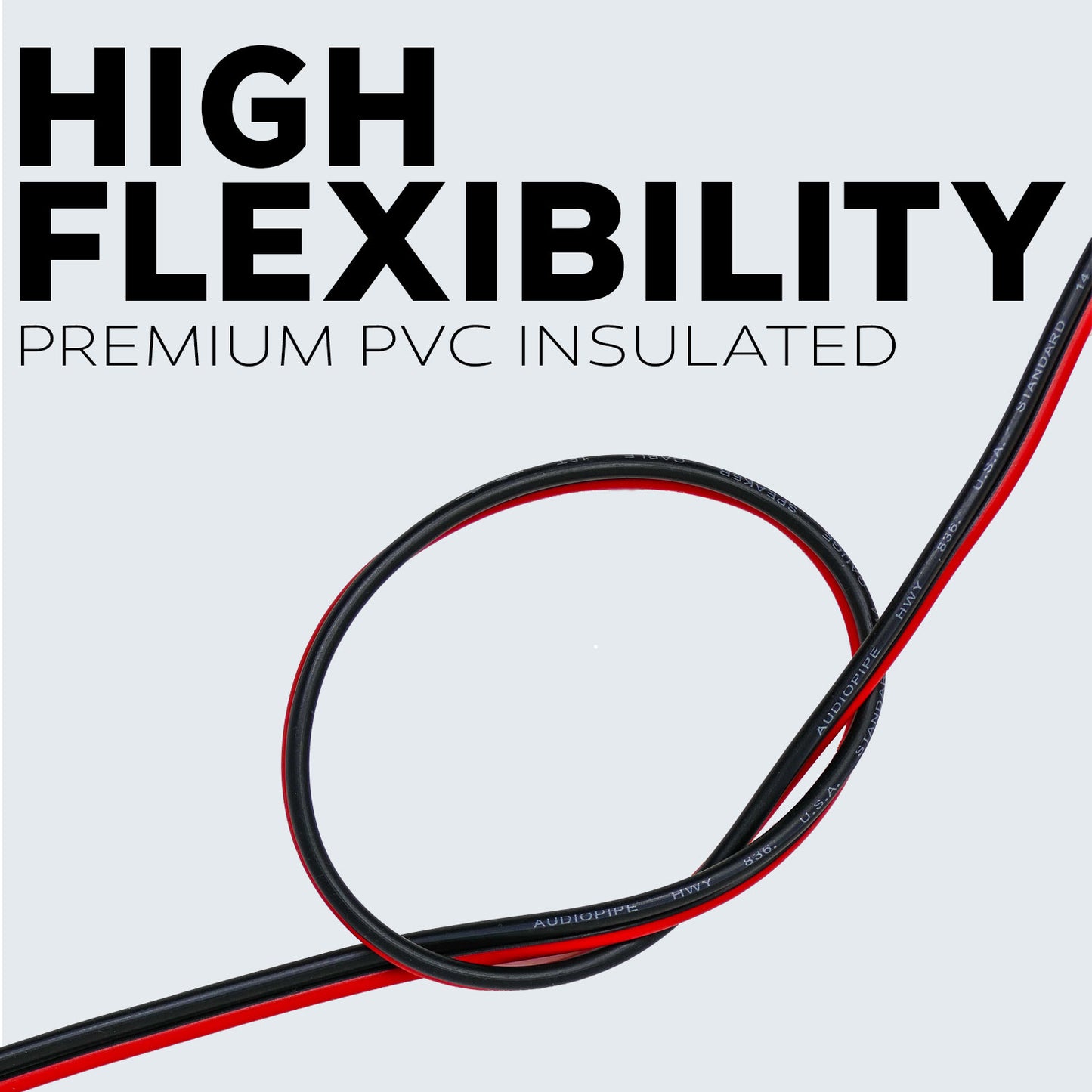 10 Gauge Speaker Wire 100 Feet Red-Black CCA 2 Conductor Car Audio Home Theater