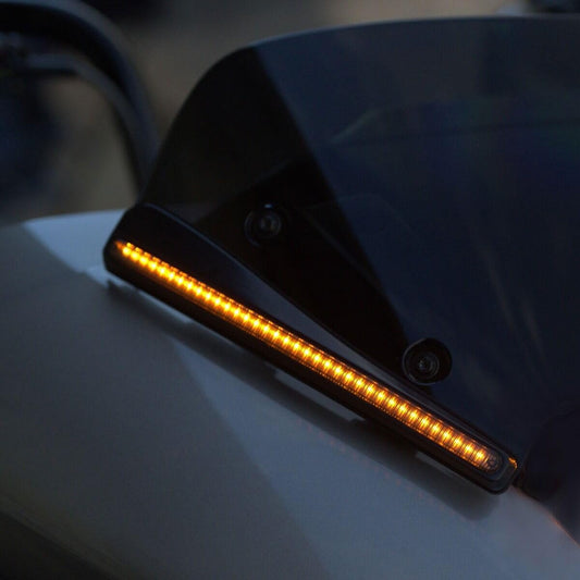 Custom Dynamics LED Windshield Trim Lights Compatible with 24 FLTRX/FLTRXSTSE & 23-24 FLTRXSE - Smoke