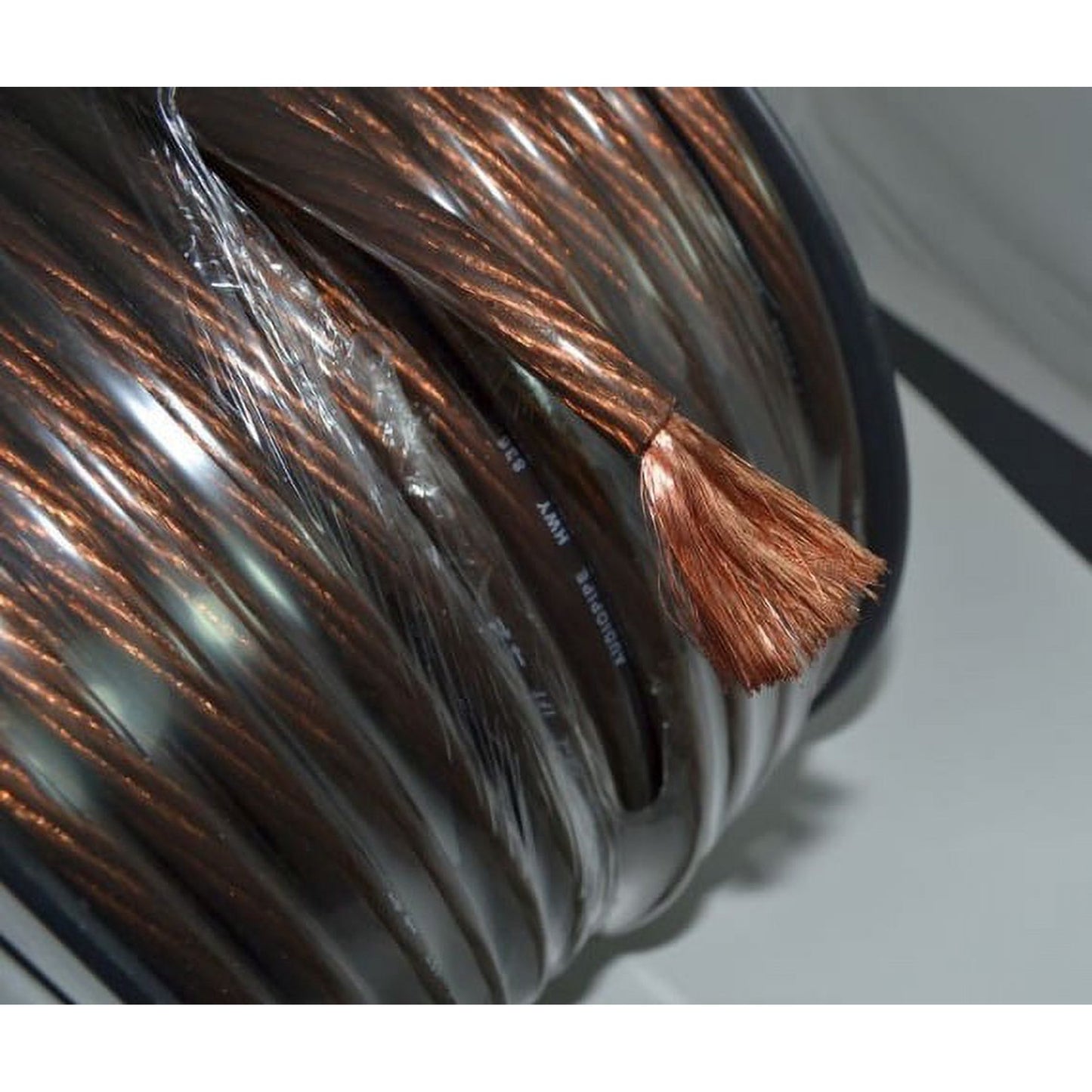 Audiopipe 4 Ga GPT Power Wire Primary Ground 250 FT Black Cable Car Audio Amplifier