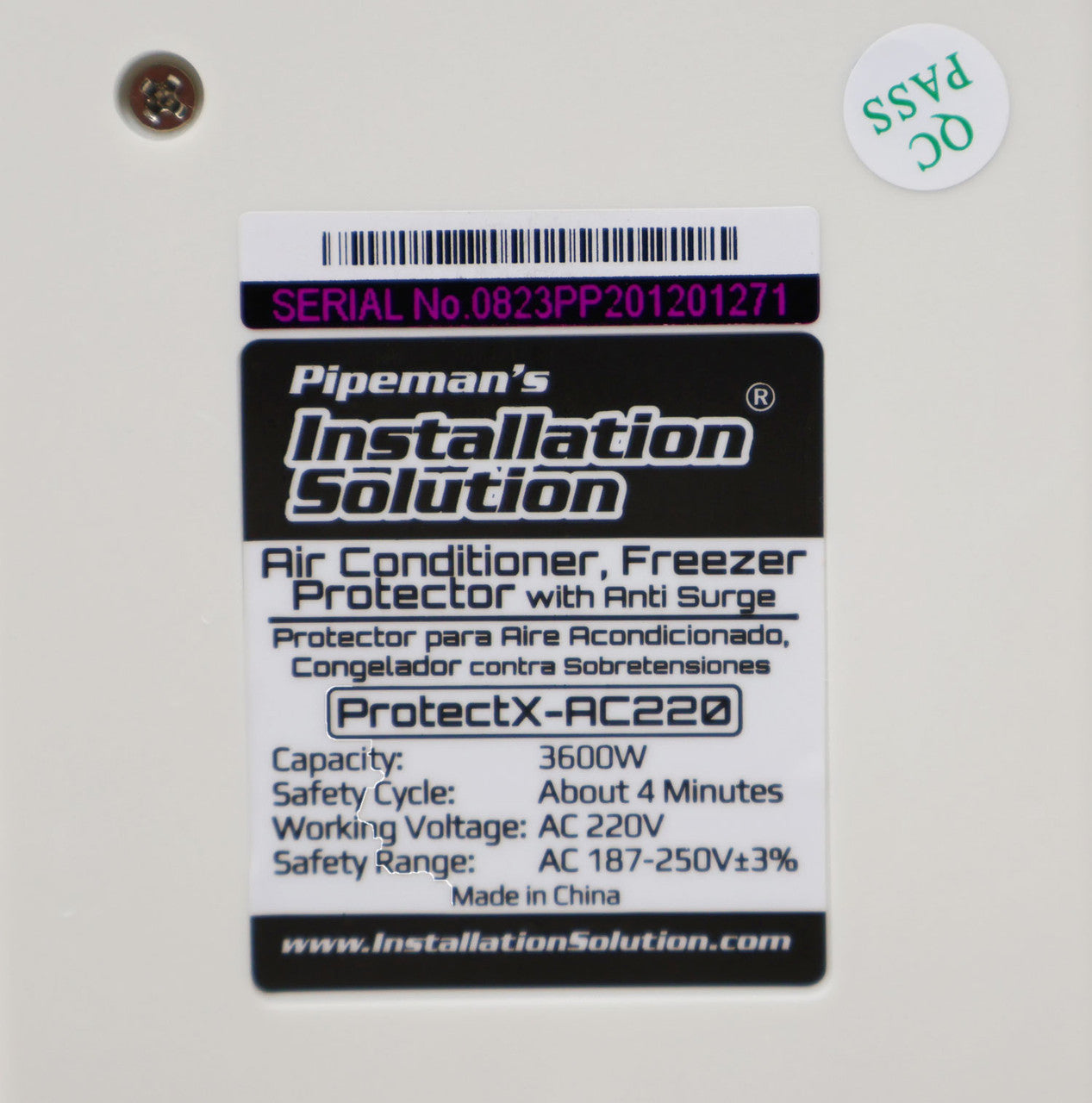 10 Pack Pipeman's Installation Solution AC 220v Surge Brownout Voltage Protector 3600 Watts