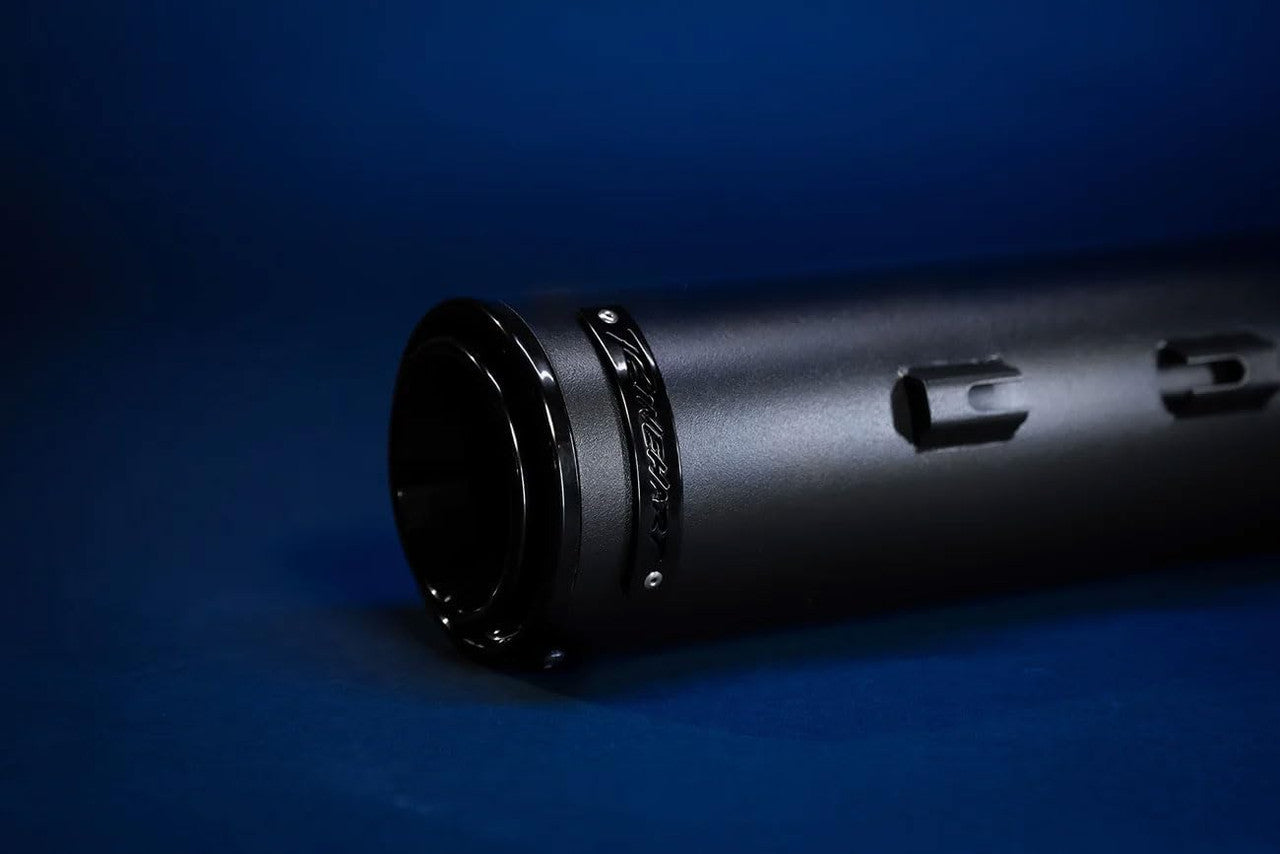 Rinehart Racing 4.5″ Slip-On Mufflers 2017-24 HD Touring HP45XL Midnight Edition
