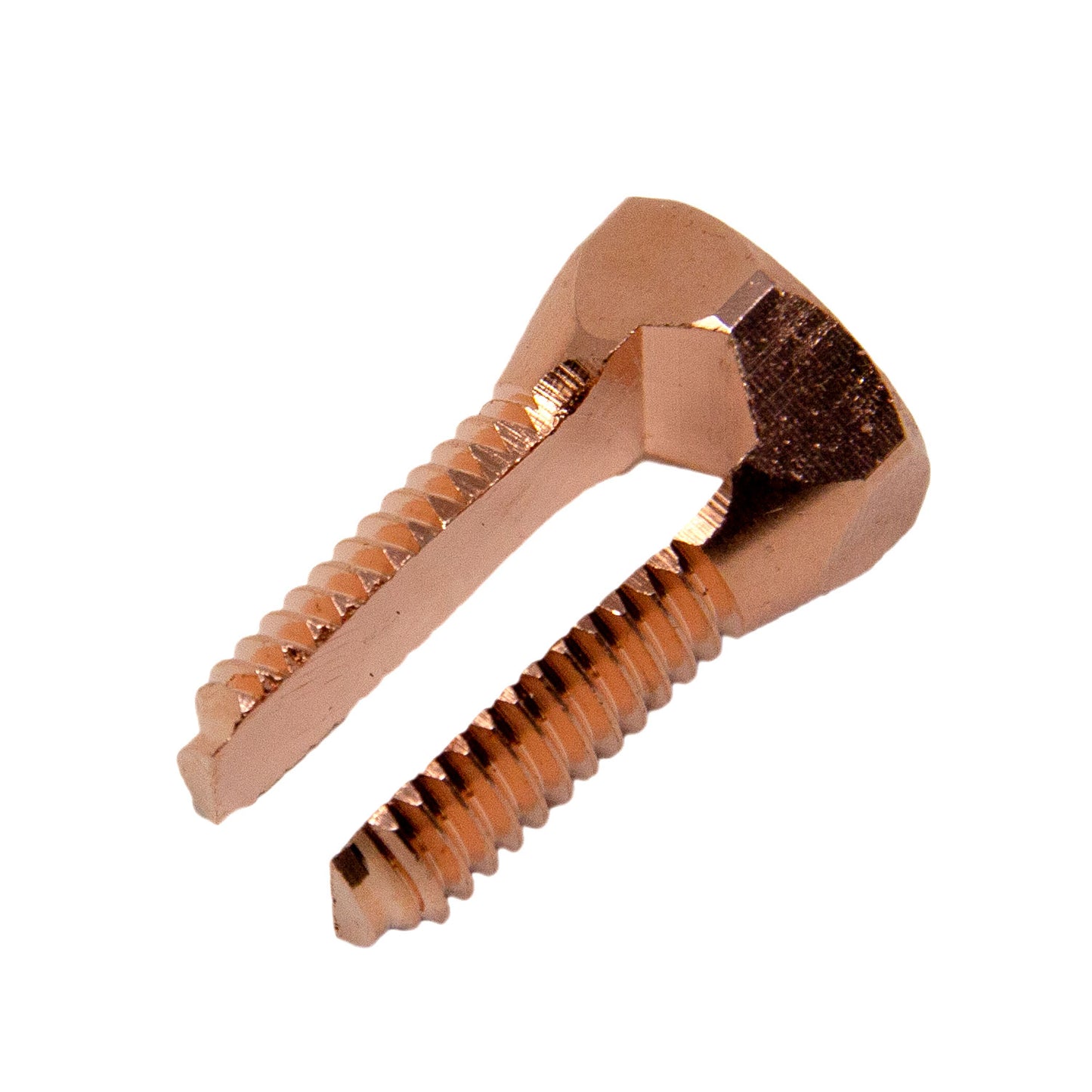BEST CONNECTIONS 10 Pcs High Strength Copper Split Bolt Connectors 4 Gauge to 8 Gauge Solid Wire
