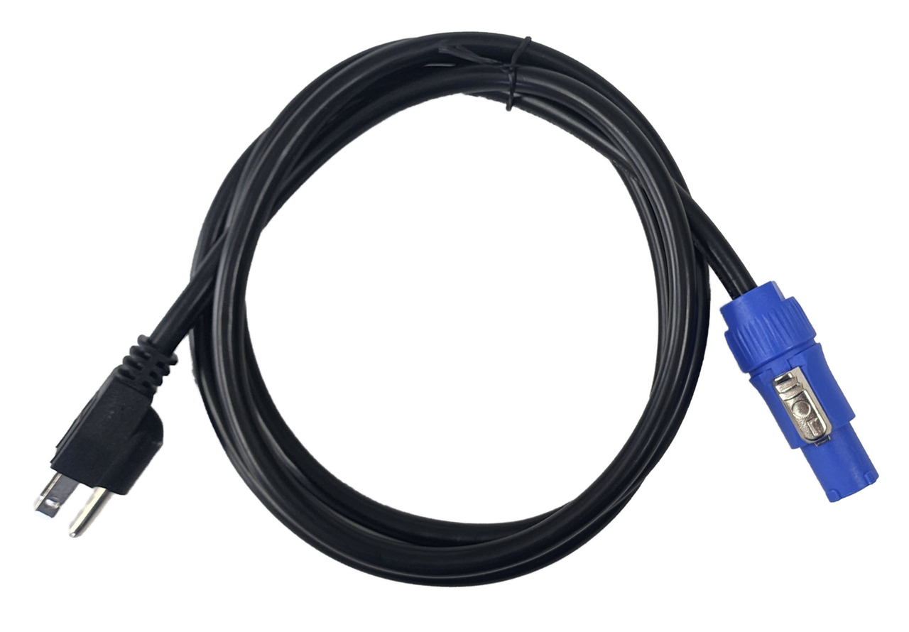 Audiopipe 6 Foot 14 Gauge PowerCon Male Connector to Power Cable X-1014-6P