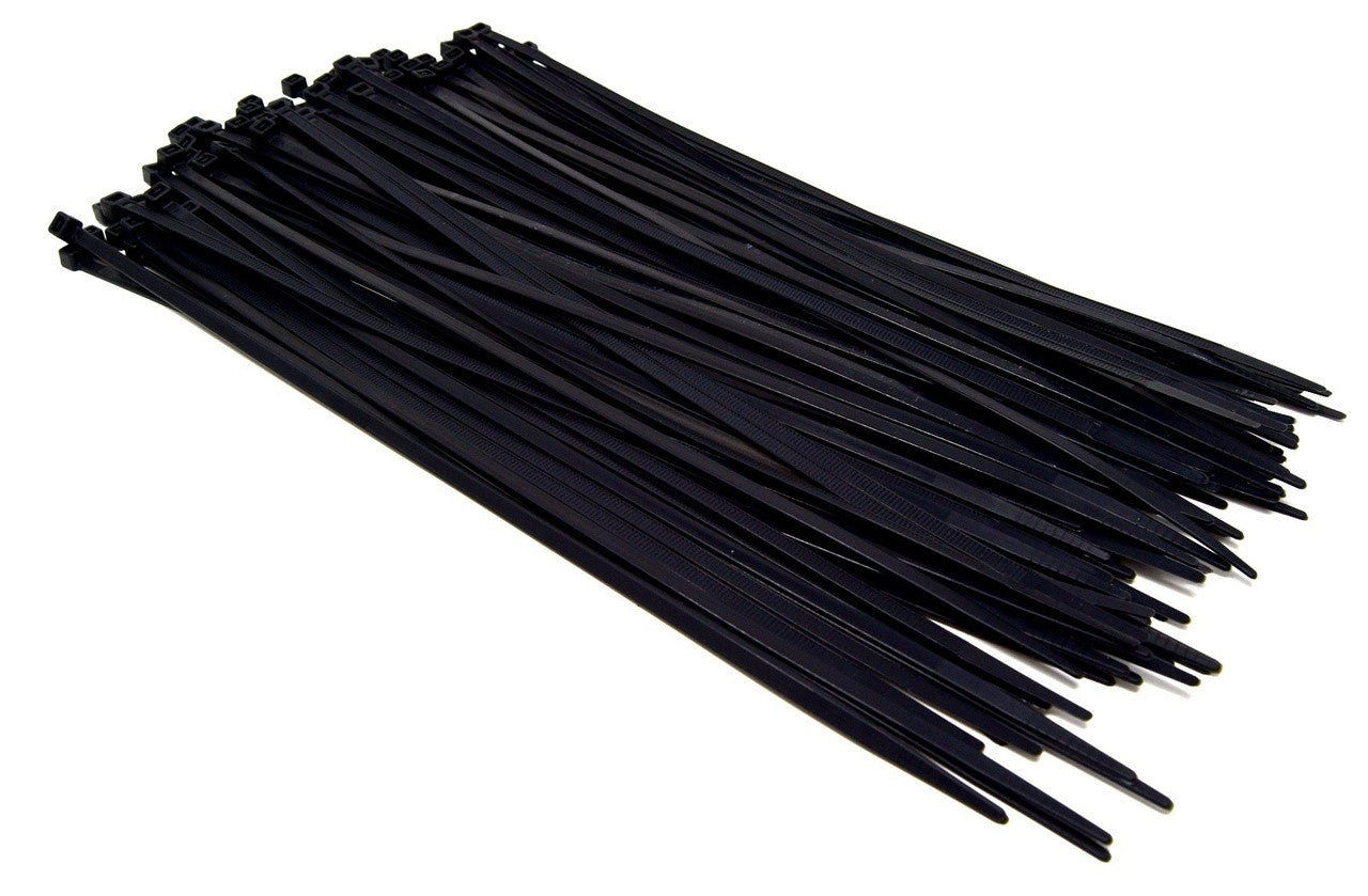 Best Connections Zip Ties 4" 7" 11" Heavy Duty Nylon 100 Pack Each Size 300 Pcs Total