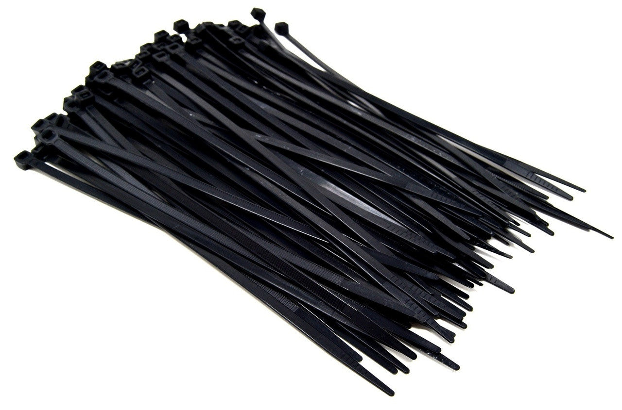Best Connections Zip Ties 4" 7" 11" Heavy Duty Nylon 100 Pack Each Size 300 Pcs Total