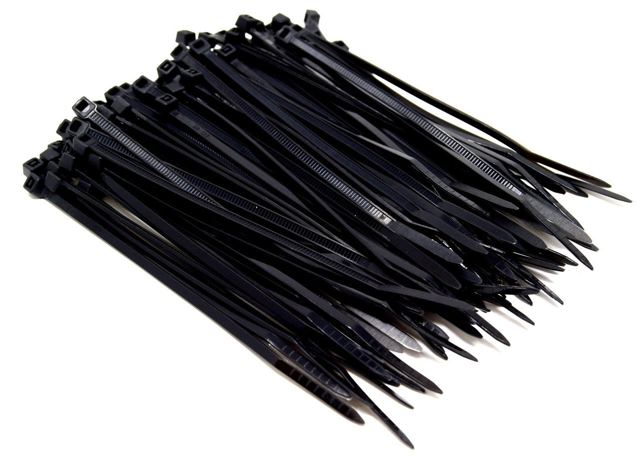 Best Connections Zip Ties 4" 7" 11" Heavy Duty Nylon 100 Pack Each Size 300 Pcs Total