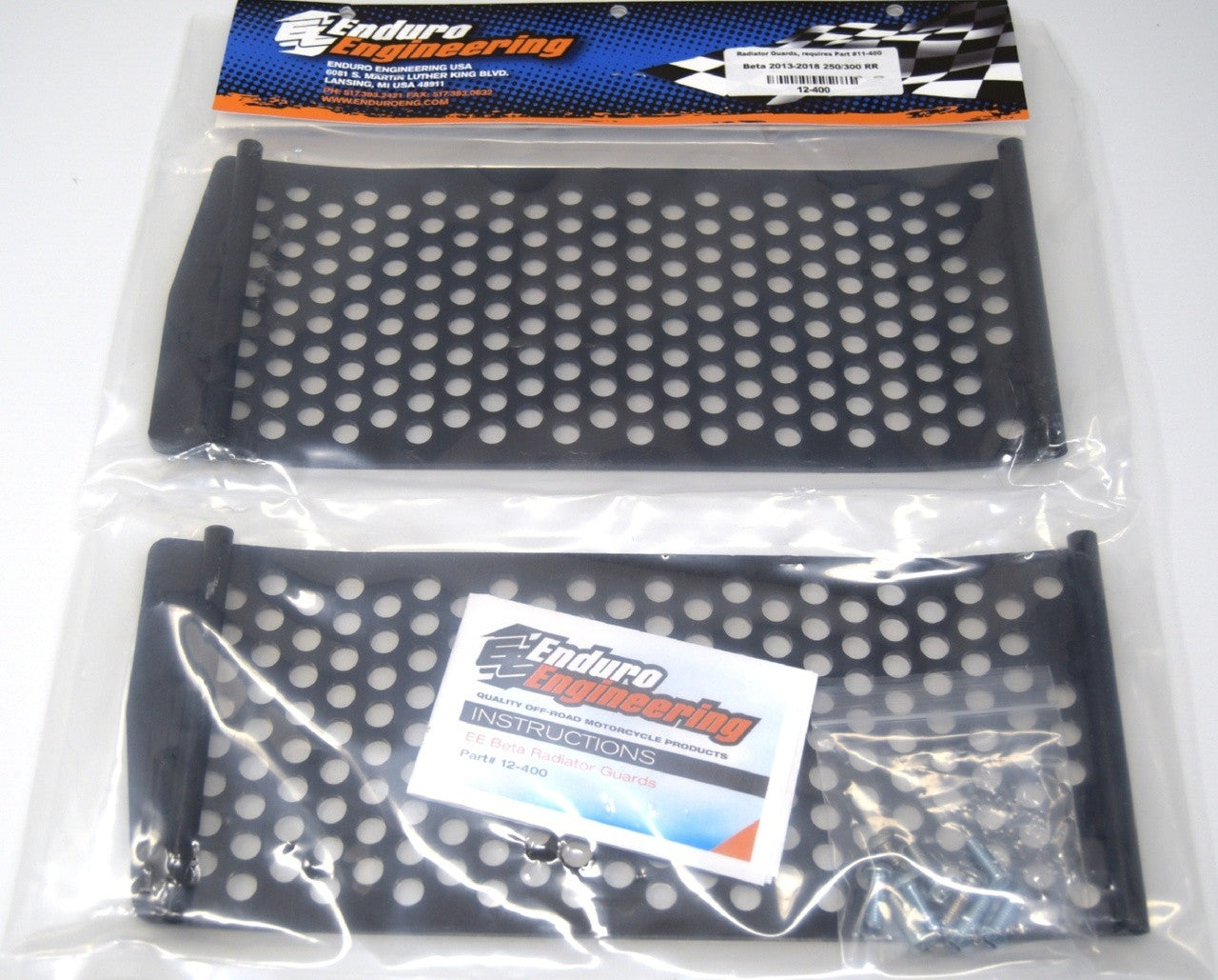 Enduro Engineering (12-400) Radiator Guards for 2013-2018 Beta 250/300 RR