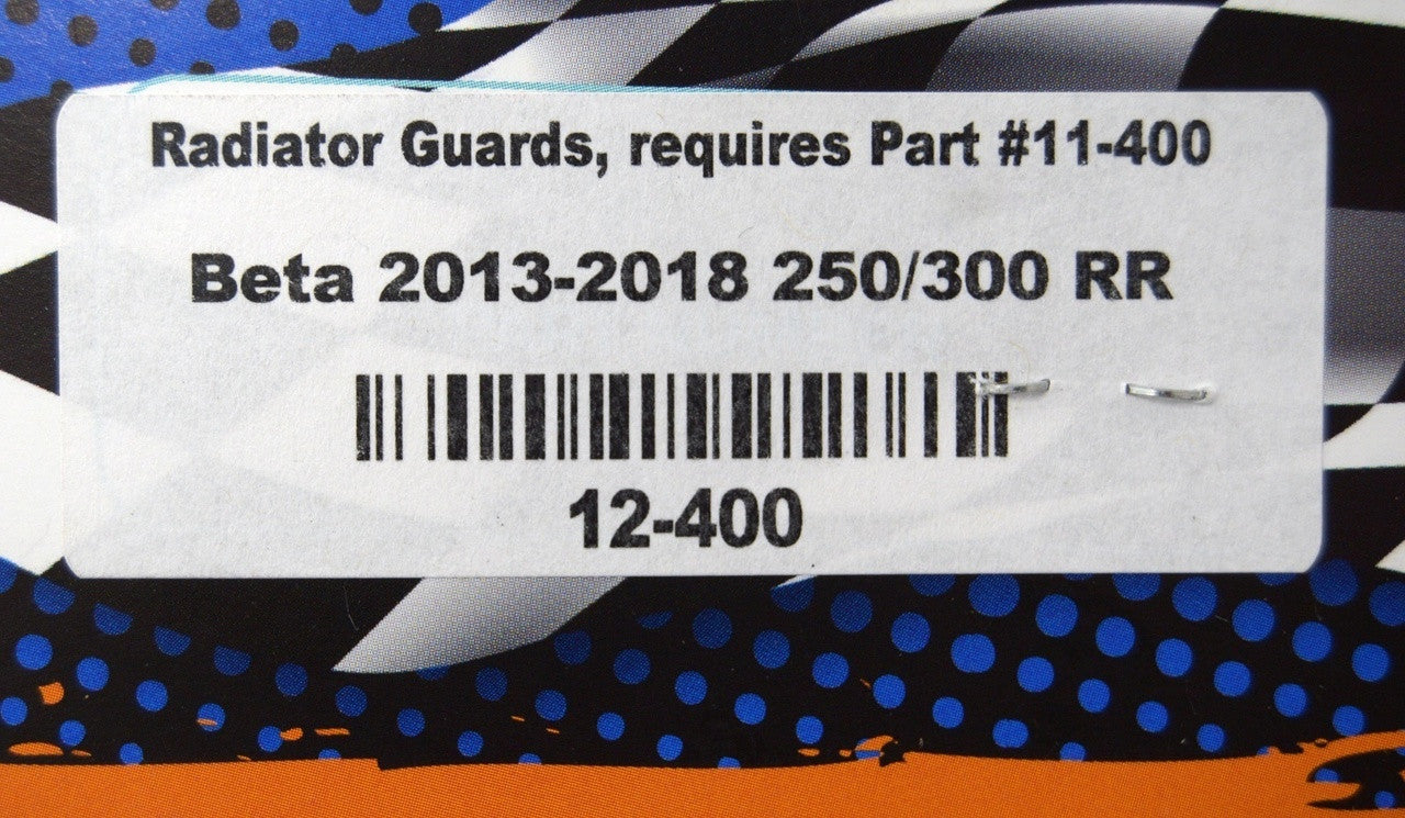 Enduro Engineering (12-400) Radiator Guards for 2013-2018 Beta 250/300 RR