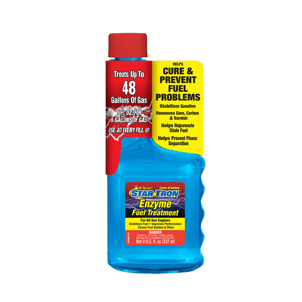 2-Pack Star Tron 8oz SEF Gasoline Additive Classic Gas Formula Star Brite 14308
