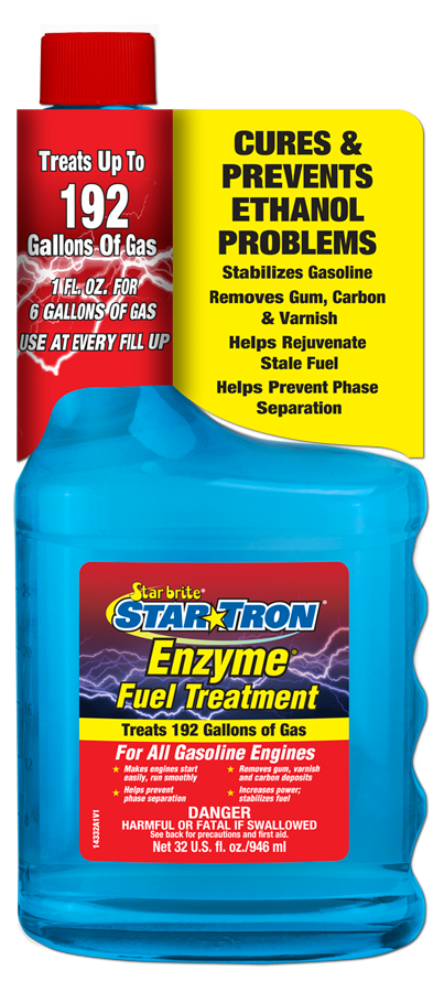 Star Tron SEF Gasoline Additive 32oz Classic Gas Formula Star Brite 14332