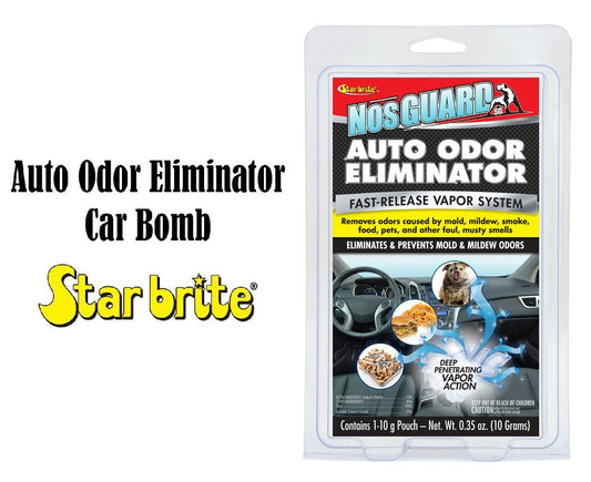 Star brite NosGUARD SG Auto Odor Eliminator Car Bomb