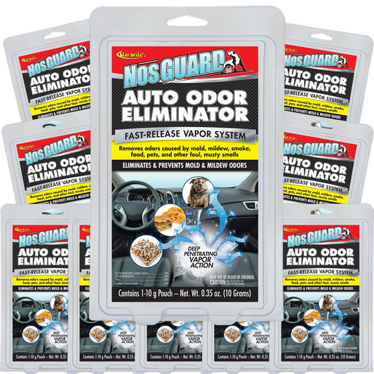 12 Pcs Star brite NosGUARD SG Auto Odor Eliminator Car Bomb
