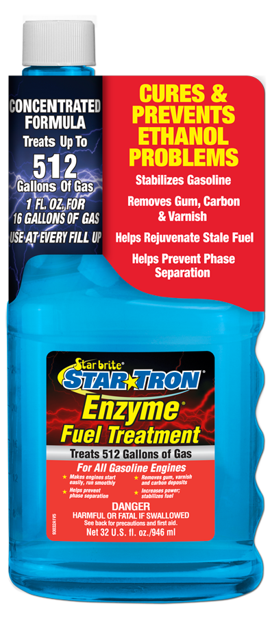 Star Brite Star Tron Enzyme Fuel Treatment Concentrated Gas Formula 32oz -2-Pack