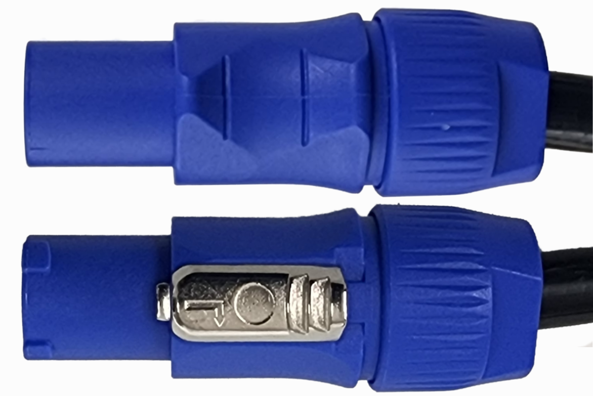Audiopipe 6 Foot 14 Gauge PowerCon Male Connector to Power Cable X-1014-6P