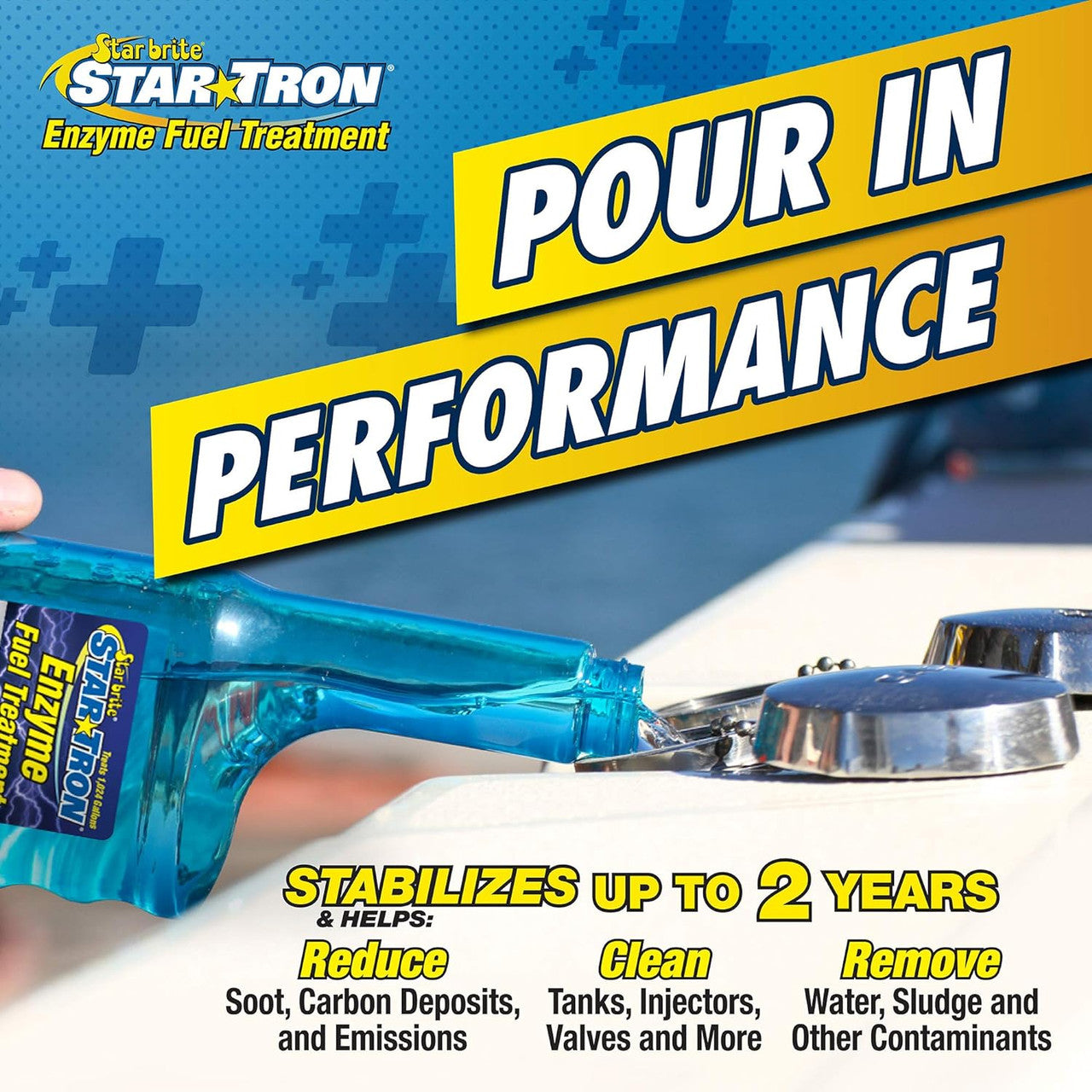 2 Pack StarTron Super Concentrated Diesel Formula - Enzyme Fuel Treatment for Engine Performance - 1 Oz Treats 32 Gallons - Stabilize & Rejuvenate Diesel, Biodiesel