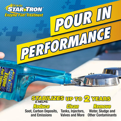 2 Pack StarTron Super Concentrated Diesel Formula - Enzyme Fuel Treatment for Engine Performance - 1 Oz Treats 32 Gallons - Stabilize & Rejuvenate Diesel, Biodiesel