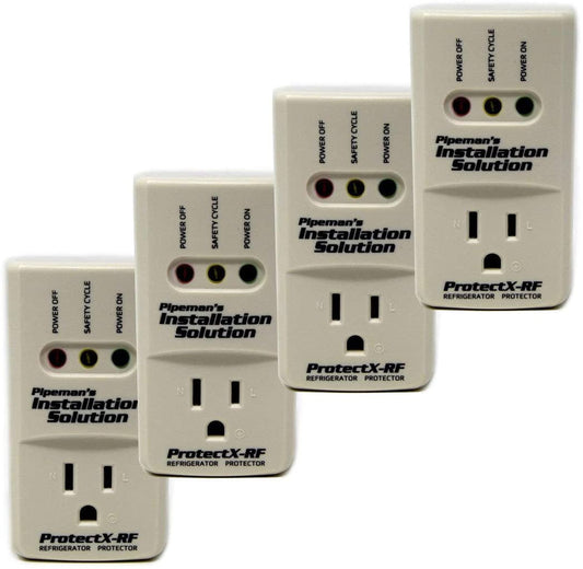 4 Pack Pipeman's Installation Solution AC 85-135V Surge Protector 1875 Watts