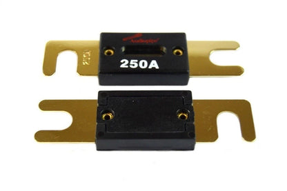 Audiopipe 4 Pcs 250 Amp ANL Fuses Gold Plated Blister Pack Car Audio Stereo