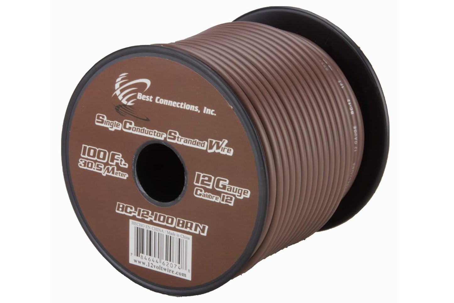 12 Gauge Car Audio Primary Wire (100ft–6 Rolls)– Remote, Power/Ground Electrical