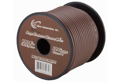 12 Gauge Car Audio Primary Wire (100ft–6 Rolls)– Remote, Power/Ground Electrical