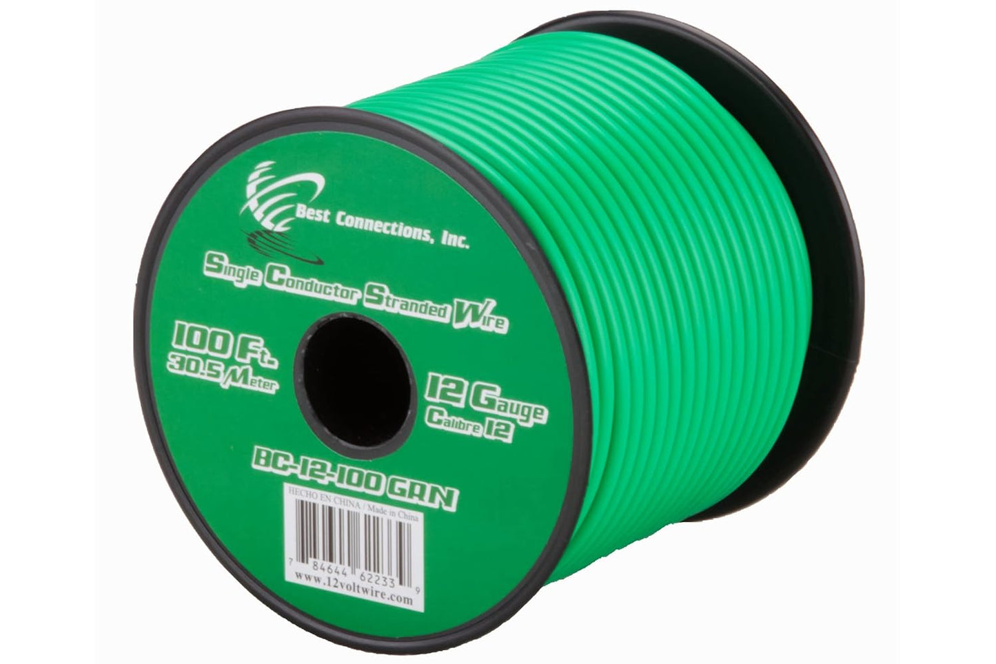 12 Gauge Car Audio Primary Wire (100ft–6 Rolls)– Remote, Power/Ground Electrical