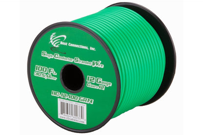 12 Gauge Car Audio Primary Wire (100ft–6 Rolls)– Remote, Power/Ground Electrical