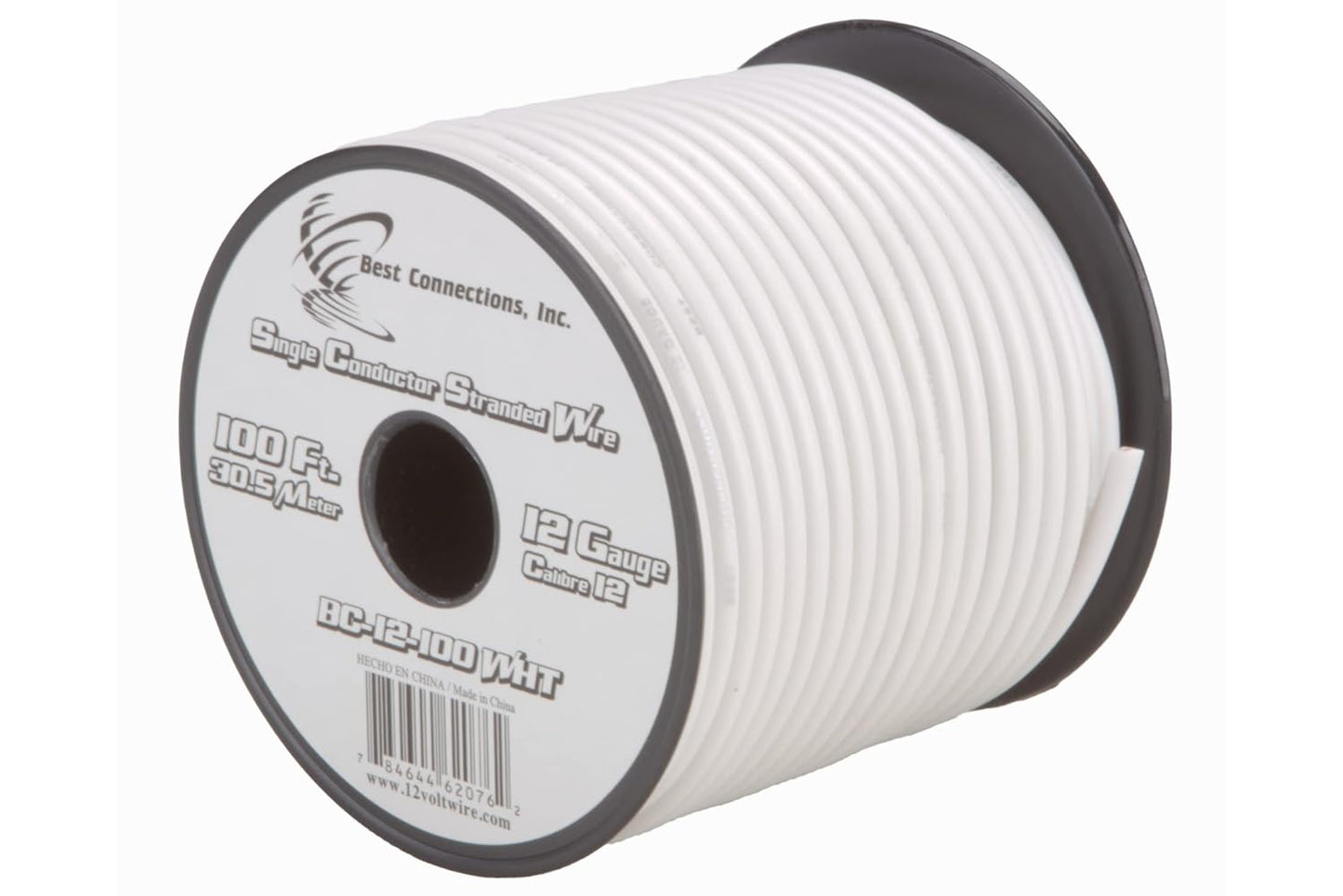 12 Gauge Car Audio Primary Wire (100ft–6 Rolls)– Remote, Power/Ground Electrical