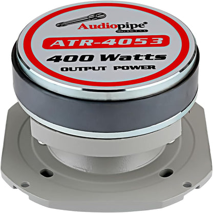 1 Pair Audiopipe ATR4053 400 W 1.5" Bullet Tweeters ATR-4053 Car Stereo Chrome