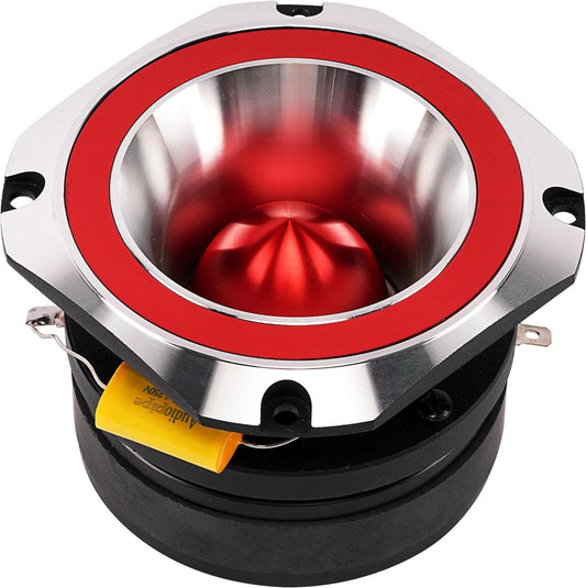 AUDIOPIPE ATR-4061-RED HEAVY-DUTY 2” 300W RMS TITANIUM PRO TWEETER RED (SINGLE)