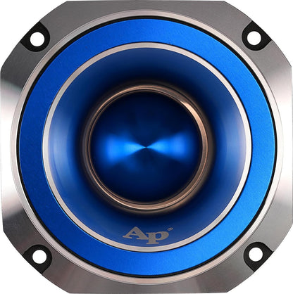 AUDIOPIPE ATR-4061-BLU HEAVY-DUTY 2” 300W RMS TITANIUM PRO TWEETER BLUE (SINGLE)