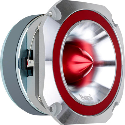 Audiopipe ATR-4053 Heavy Duty Eye Candy Bullet Red Tweeters 400W 4-8 Ohm