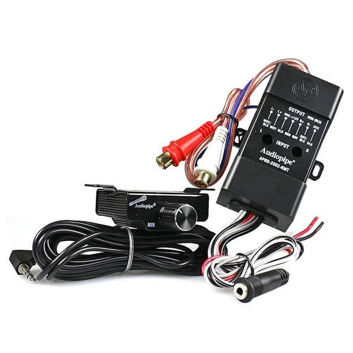 Audiopipe Adjustable Line Output Converter with Sub Out Remote Gain Control - APNR-2002-RMT