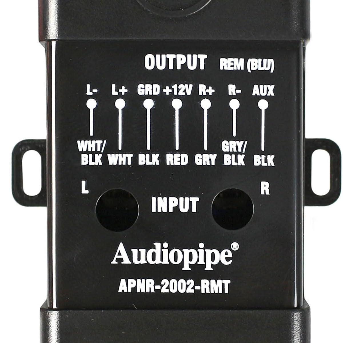 Audiopipe Adjustable Line Output Converter with Sub Out Remote Gain Control - APNR-2002-RMT