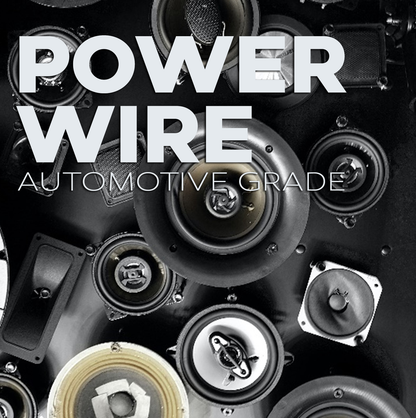 BEST CONNECTIONS 1/0 Ga 25 ft Black Translucent Power & Ground Electrical Auto Wire